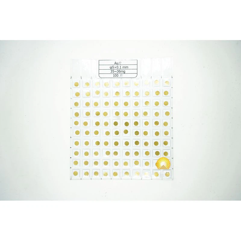 Yüksek Saflıkta Altın Folyo